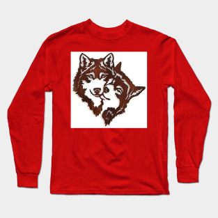 Wolves love Long Sleeve T-Shirt